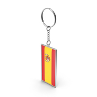 Spain Flag Keychain PNG & PSD Images