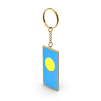 Keychain Flag Palau PNG & PSD Images