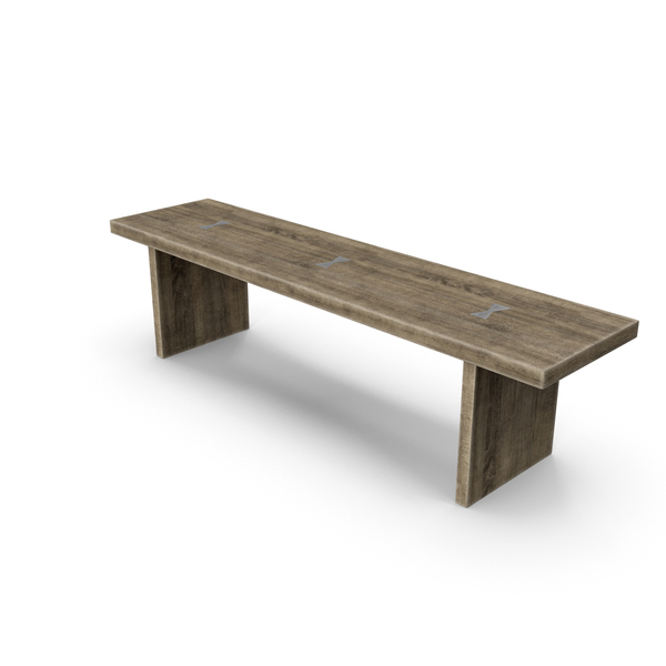 Oak Wood Bench PNG & PSD Images