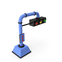 Cartoon Trafic Light PNG & PSD Images