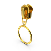 Gold Zipper PNG & PSD Images