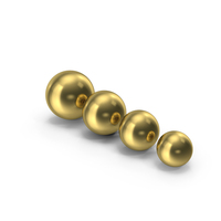 Gold Spheres PNG & PSD Images