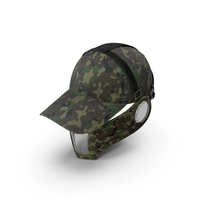 Tactical Face Mask And Ear Protection With Baseball Cap PNG & PSD Images
