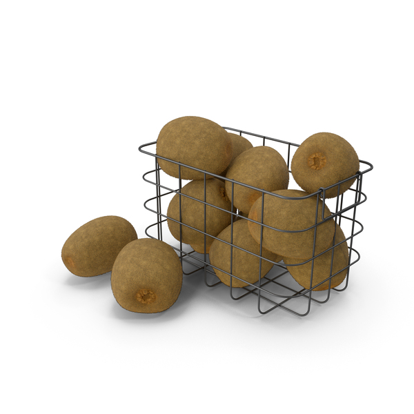 Basket with Kiwis PNG & PSD Images