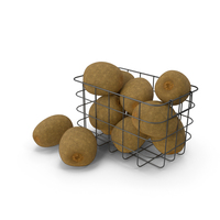 Basket with Kiwis PNG & PSD Images