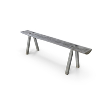 Antique Log Bench PNG & PSD Images