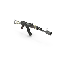 Cartoon AK47 PNG & PSD Images