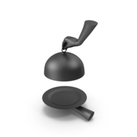 Waiter's Hand With Lid PNG & PSD Images