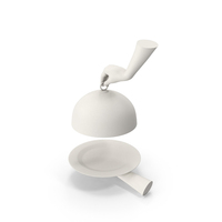 Waiter's Hand With Lid PNG & PSD Images