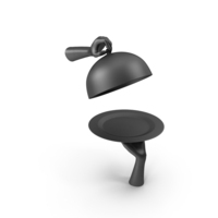 Waiter's Hand With Lid PNG & PSD Images