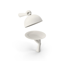 Waiter's Hand With Lid PNG & PSD Images