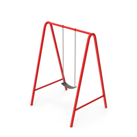 Red Playground Swing PNG & PSD Images