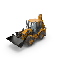 Backhoe Loader PNG & PSD Images