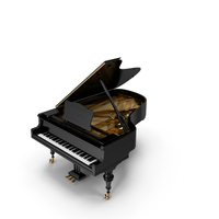 Grand Piano Without Stool PNG & PSD Images