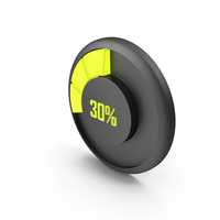 Yellow Radial Progress Bar PNG & PSD Images