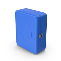 Blue First Aid Box PNG & PSD Images