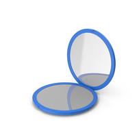 Blue Folding Mirror PNG & PSD Images