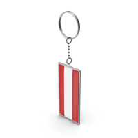 Austria Keychain Flag PNG & PSD Images