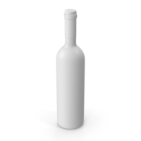 Monochrome Wine Bottle PNG & PSD Images