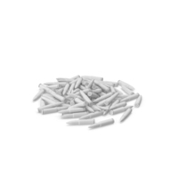 Monochrome Rifle Bullets Pile PNG & PSD Images
