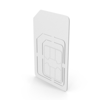 Monochrome Mobile Phone SIM Card PNG & PSD Images
