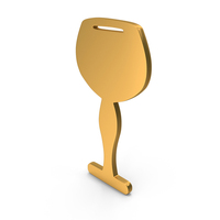Gold Wine Glass Icon PNG & PSD Images
