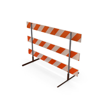 Construction Barricade PNG & PSD Images