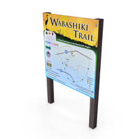 Park Trail Sign PNG & PSD Images