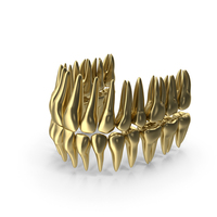 Gold Teeth PNG & PSD Images