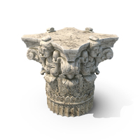 Marble Corinthian Column PNG & PSD Images