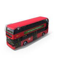 Electric Bus Alexander Dennis BYD 500 Simple Interior PNG & PSD Images