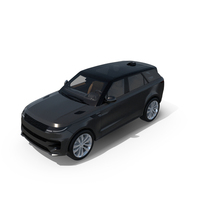 Grey Mid Size Sport SUV PNG & PSD Images