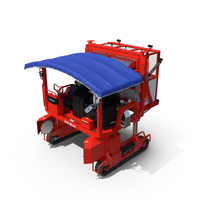 Ochiai OHC W Combine Tea Leaf Plucking And Pruning Machine PNG & PSD Images