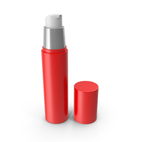 Cosmetic Container Red PNG & PSD Images