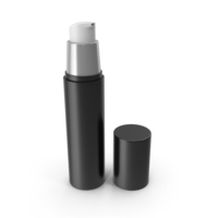 Cosmetic Container Black PNG & PSD Images