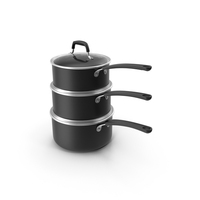 Black Cook Pots PNG & PSD Images