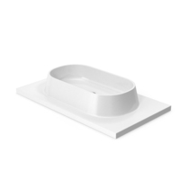 GoodHome Ceara Resin Sink Top 80 cm PNG & PSD Images