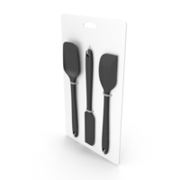 Black Spatula Pack PNG & PSD Images