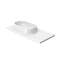 GoodHome Ceara Resin Sink Top 100 cm PNG & PSD Images