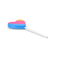 Heart Lolipop Candy PNG & PSD Images
