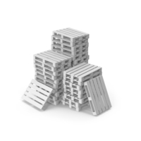 Monochrome Pallet Stacks PNG & PSD Images