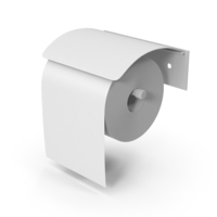 Monochrome Toilet Paper Holder PNG & PSD Images
