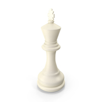 Beige King Chess Piece PNG & PSD Images