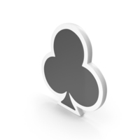 Clubs Playing Card Icon PNG & PSD Images