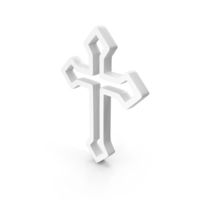 White Cross Icon PNG & PSD Images