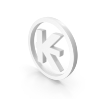 White Laos Kip Currency Symbol PNG & PSD Images
