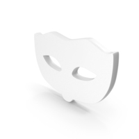 White Eye Mask Icon PNG & PSD Images