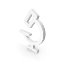 White Microscope Icon PNG & PSD Images
