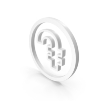 White Armenian Dram Currency Outline Icon PNG & PSD Images