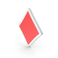 Red Diamond Playing Card Icon PNG & PSD Images